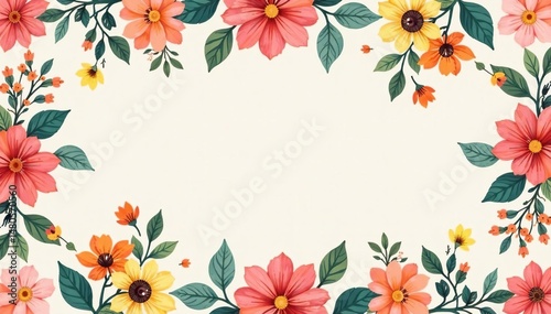 Small-scale repeating floral motif, pastel hues, minimal, wallpaper