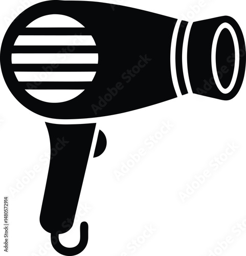 Hair Dryer Tool Icon Vector Illustration