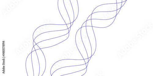 Abstract white background with a glowing abstract waves. Abstract wave element for design. Digital frequency track equalizer, Futuristic background design. Long exposure, Light painting photography.