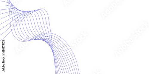 Abstract white background with a glowing abstract waves. Abstract wave element for design. Digital frequency track equalizer, Futuristic background design. Long exposure, Light painting photography.