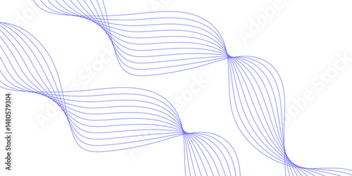 Abstract white background with a glowing abstract waves. Abstract wave element for design. Digital frequency track equalizer, Futuristic background design. Long exposure, Light painting photography.