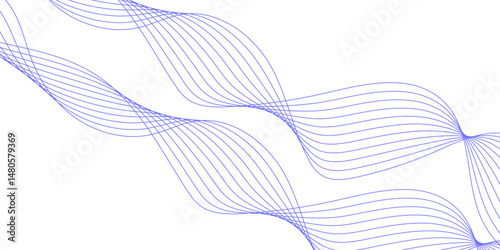 Abstract white background with a glowing abstract waves. Abstract wave element for design. Digital frequency track equalizer, Futuristic background design. Long exposure, Light painting photography.