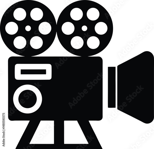 projector cinema icon vector illustration