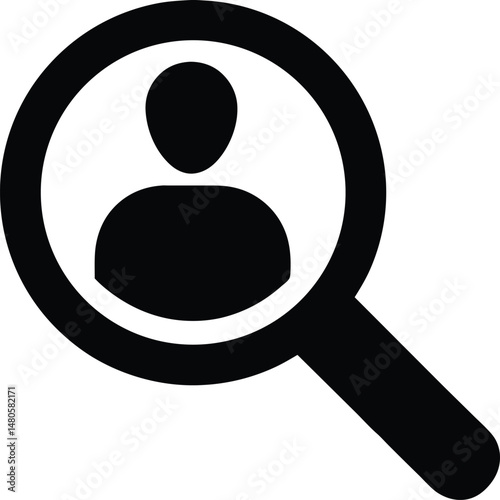 search user icon vector illustration