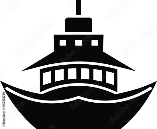 ship boat icon vector illustration