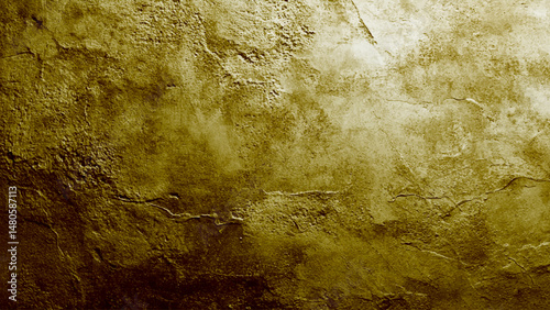 Abstract Beige Landscape Painting. old stucco on the wall texture grunge background. copy space available