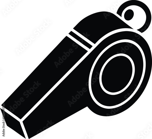 whistle tool icon vector illustration