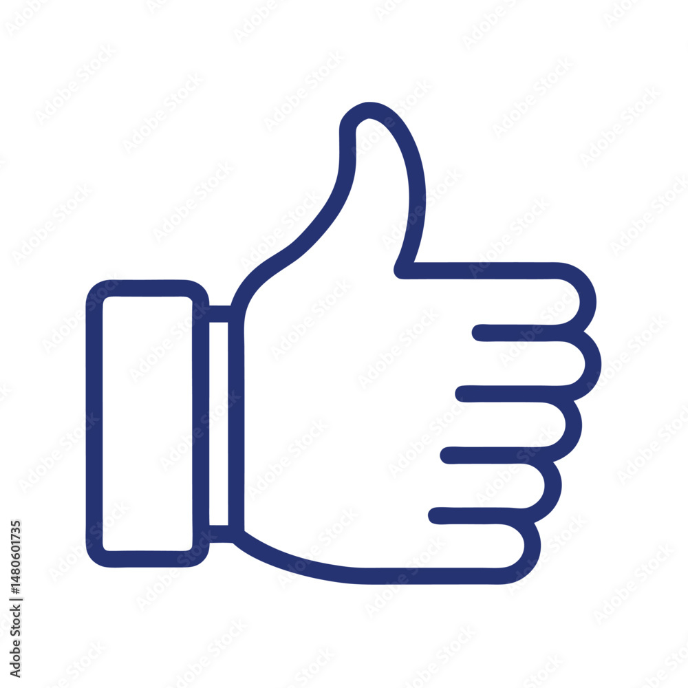 thumb up icon thumb up icon