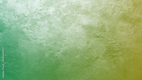 grunge green background. beautiful gradient neon yellow and green grunge stucco concrete texture use as background with blank space for design. 