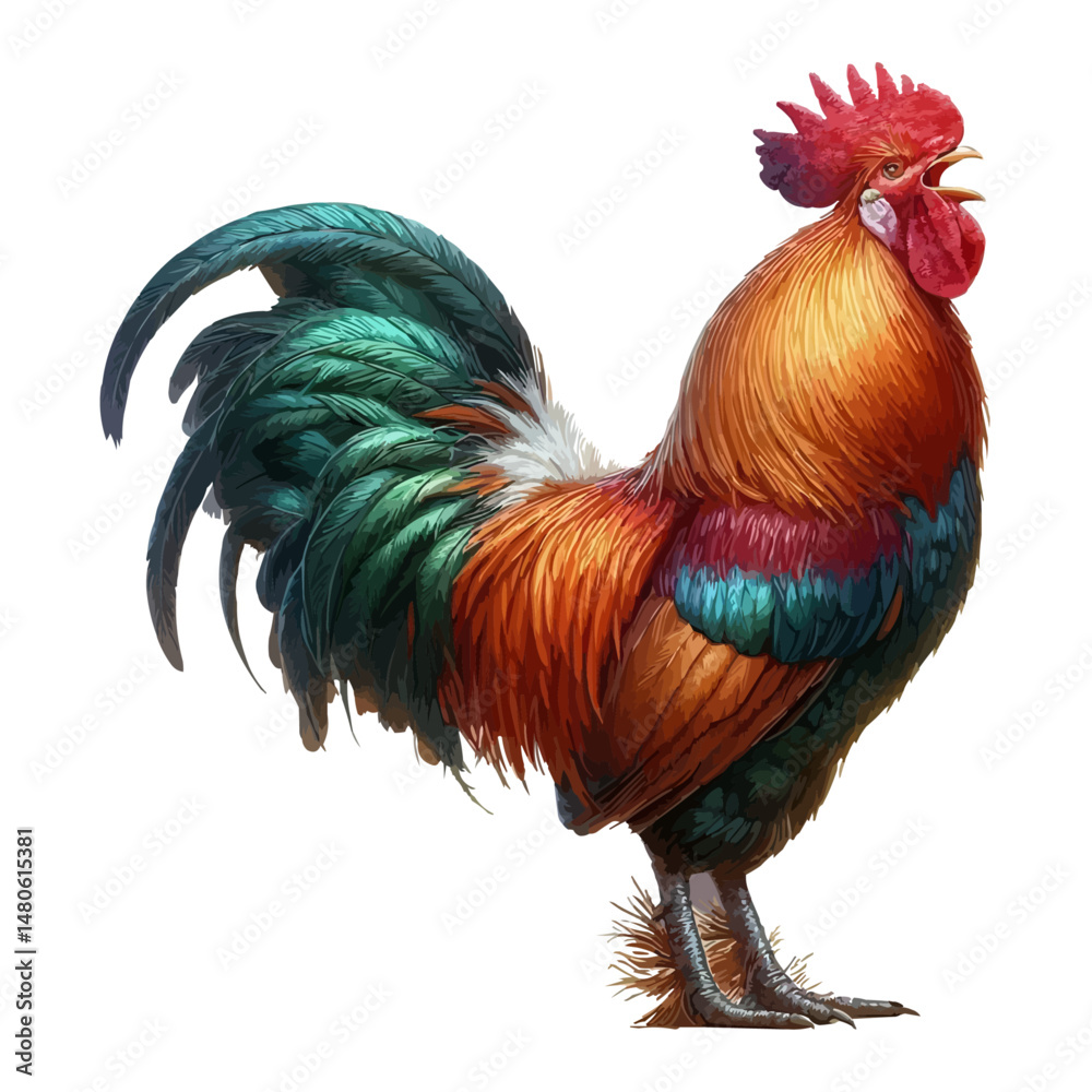 Fototapeta premium Red Rooster