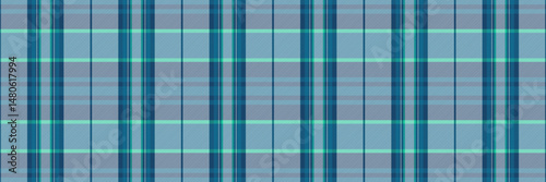 Serene teal and blue plaid pattern.  Perfect for textile design, website backgrounds, or apparel.  Subtle texture and calming color palette evoke feelings of tranquility and order.