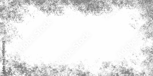 Gunge white abstract monochromia distressed texture background. Abstract grunge background of black and white paper texture. Old grainy overlay with gradient on white backdrop. Retro design template.