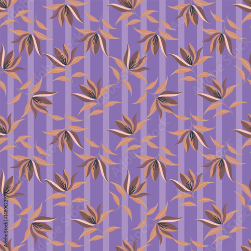 seamless pattern with flowers
