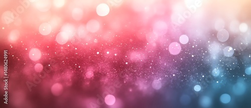 Abstract colorful bokeh background with soft light.