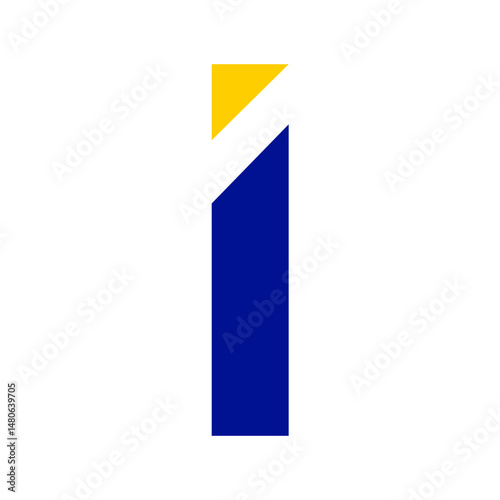 Free Download Letter I logo icon design template - GFXLoad