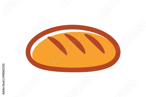vector illustration of bread