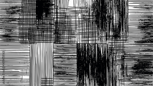 Abstract crosshatch engraving background in grayscale