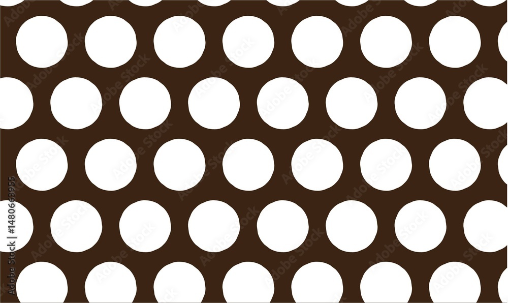 Fototapeta premium vector seamless pattern large flower icon