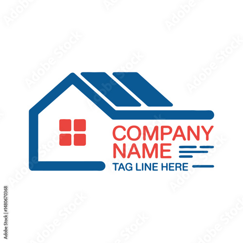 Home property logo, Home Logo Design Silhouette 