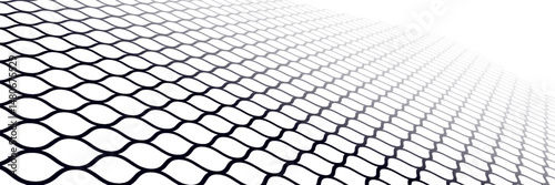 Mesh texture for fishing nets. Seamless pattern for sportswear or soccer goal, volleyball net, basketball hoop, hockey, athletics. Abstract net background for sports