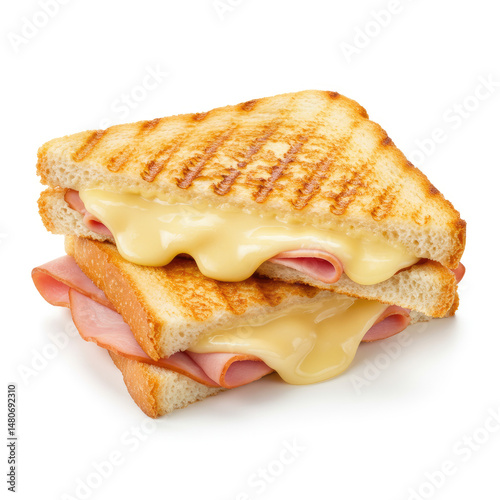 sandwich with ham and cheese