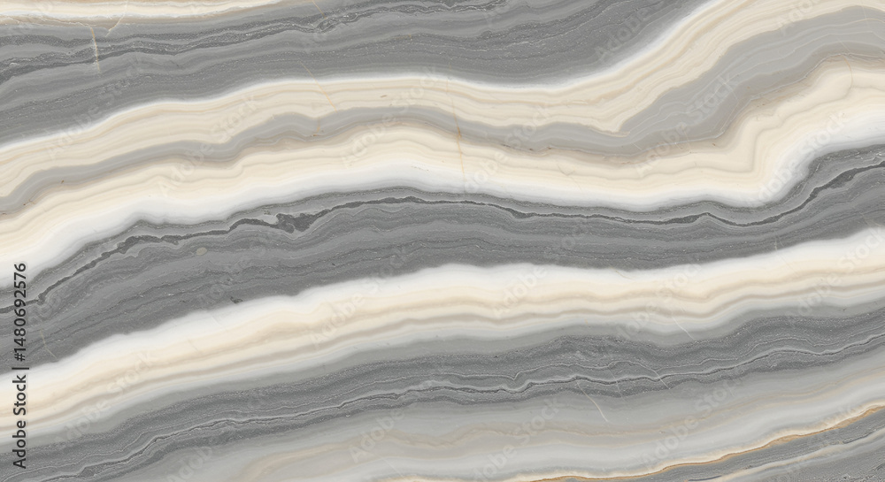 Obraz premium Stormy Grey Marble