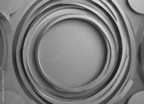 Overlapping circles create subtle, elegant grayscale pattern , branding, texture