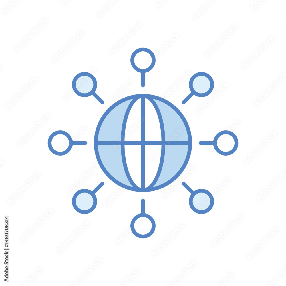 Connectivity Vector icon Connectivity Vector icon