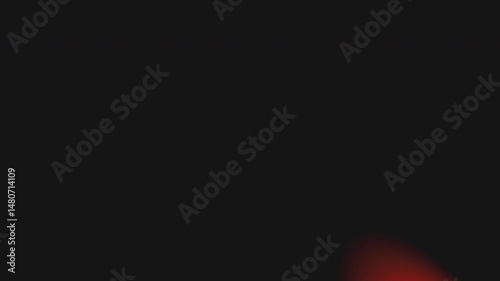 Film Burn, Lens Flare. Computer generated 3d render