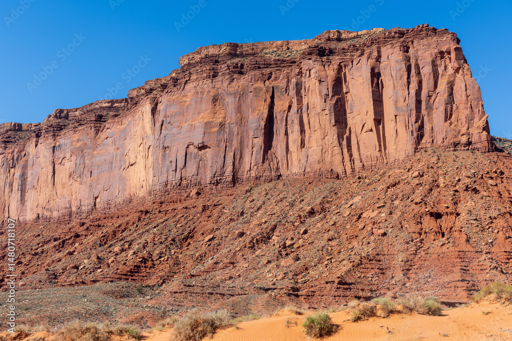 Fototapeta premium Rock Formation Within Monument Valley Arizona