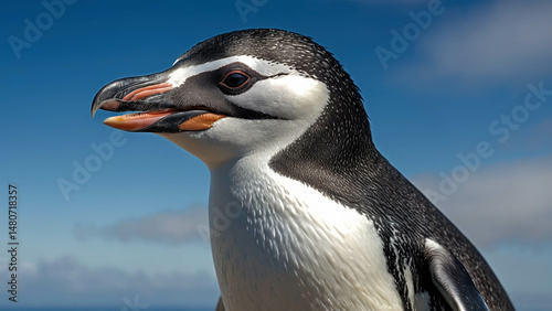 Adorable Penguin Colony: Captivating Wildlife Photography of Antarctic Sea Birds in Their Natural Habitat