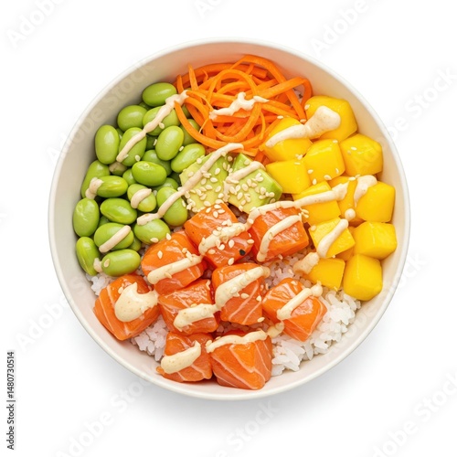 fruit salad in a bowl