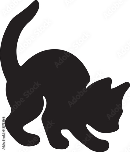 cat silhouette svg