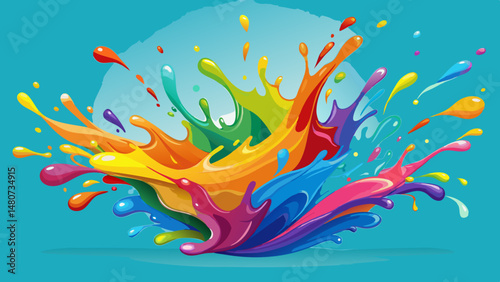  Symbolizing spontaneity and artistic freedom, the paint splash reflects the bold spirit of expression. It transforms any layout into a canvas of emotion and vibrant movement.








