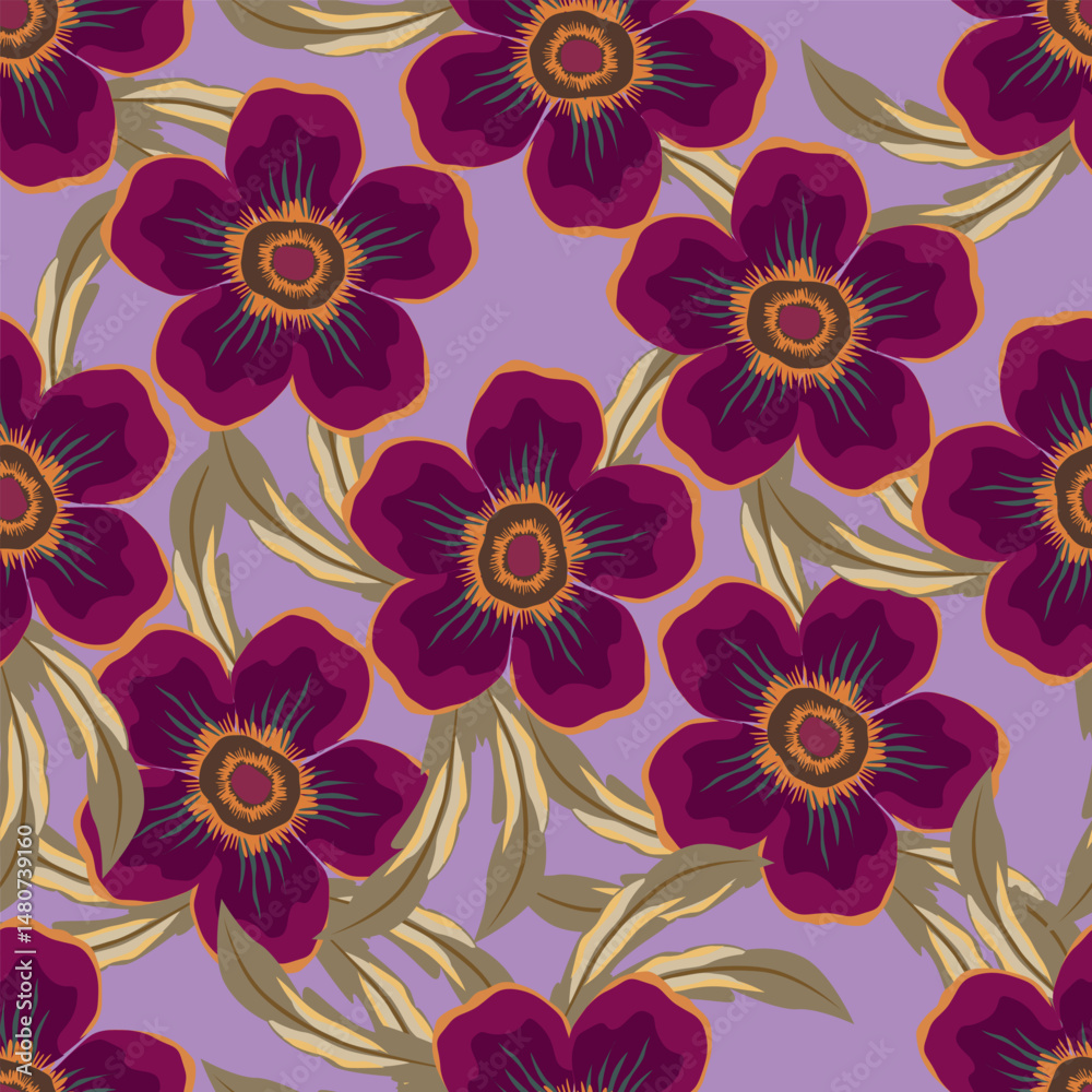 seamless floral pattern seamless floral pattern