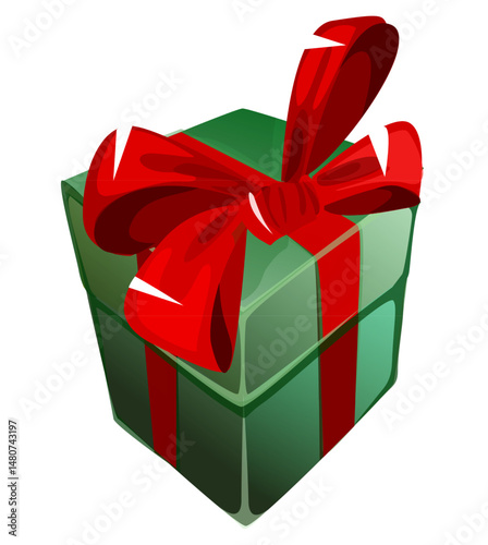 Illustration of a gift box