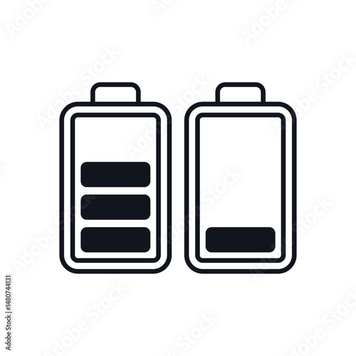 Battery Vector icon