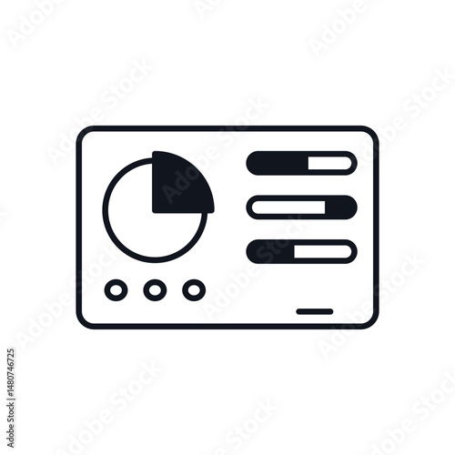 Control Panel Vector icon