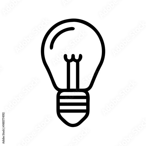 Icon of a Light Bulb