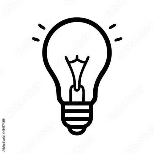 Icon of a Light Bulb