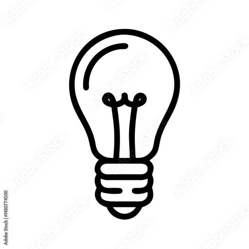 Icon of a Light Bulb