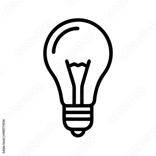 Icon of a Light Bulb