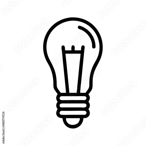 Icon of a Light Bulb