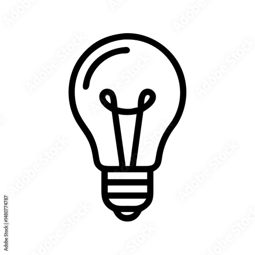 Icon of a Light Bulb