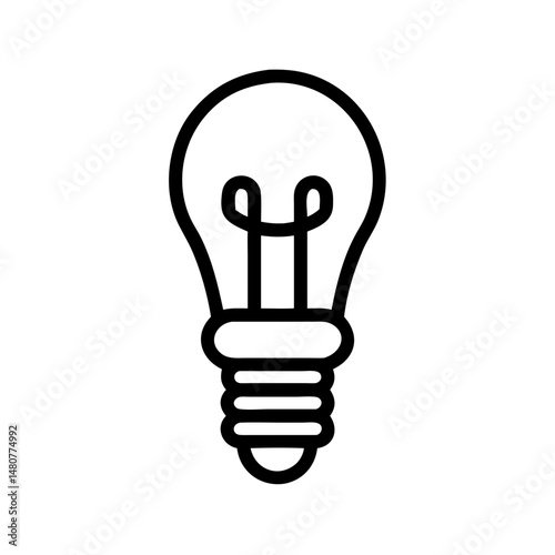 Icon of a Light Bulb