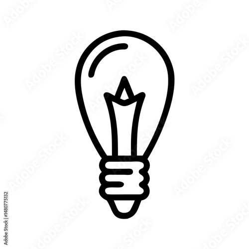 Icon of a Light Bulb
