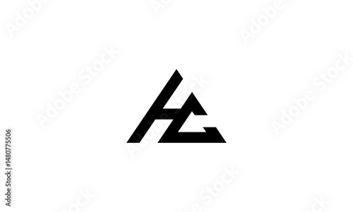 HC initial letter, monogram logo