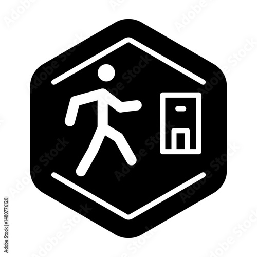 Soliciting in Building Icon