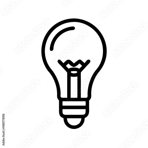 Icon of a Light Bulb