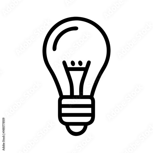 Icon of a Light Bulb